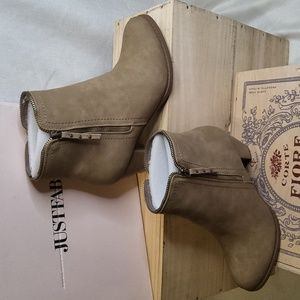 Just fab shoe booties boots sz 11